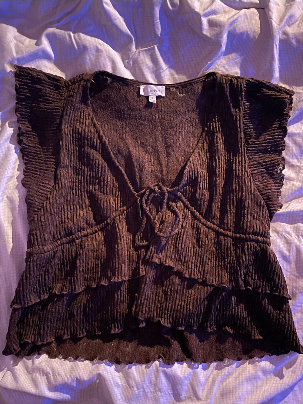 Brown vest